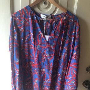 Size 12 DVF top NWT